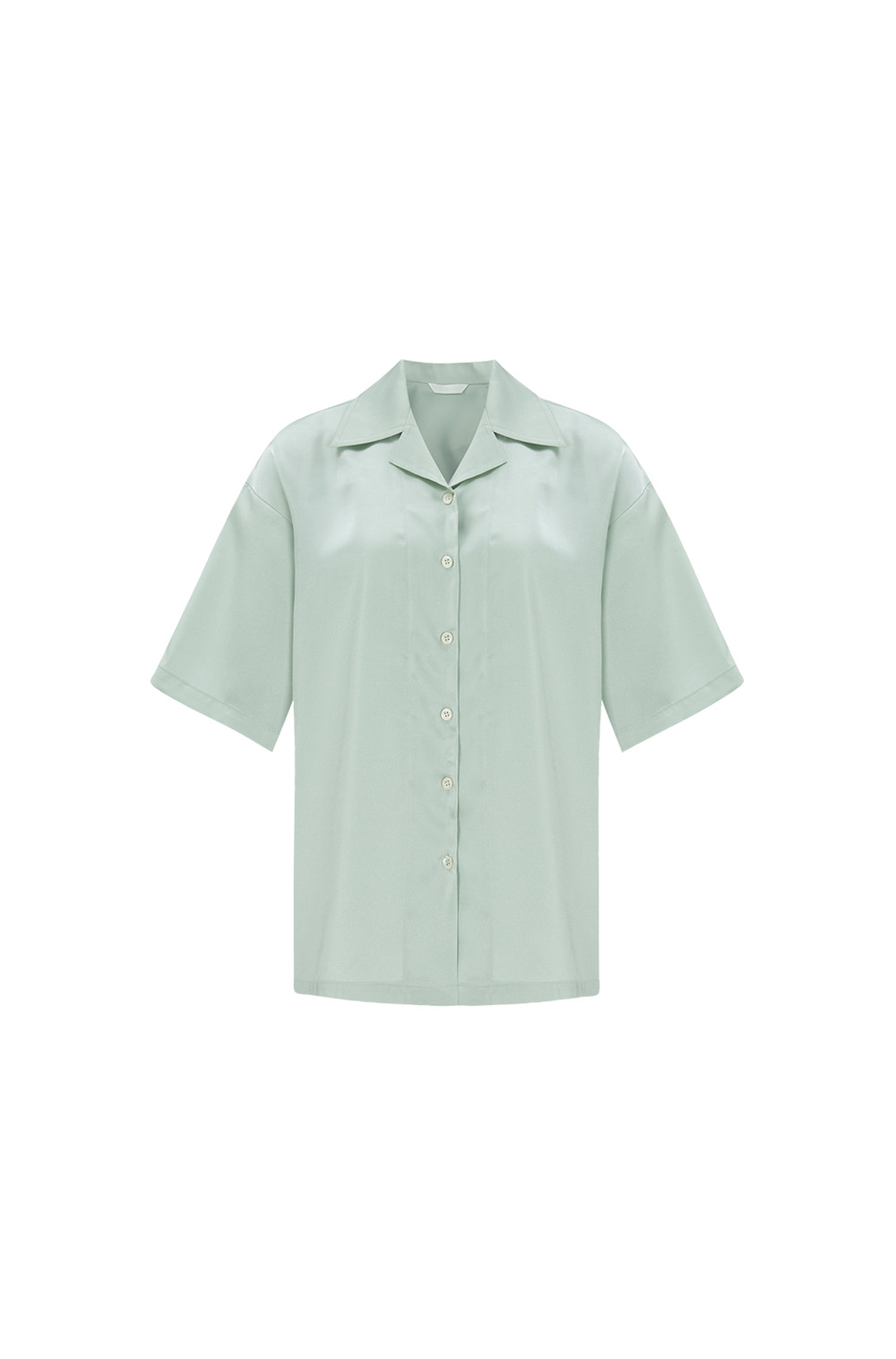 Tailored Collar Shirt (Olive mint)