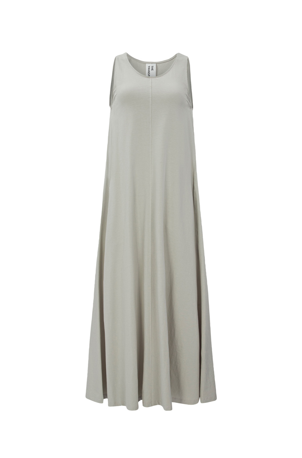 Sleeveless Maxi Dress (Olive grey)